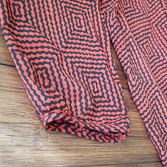 🦃 2 for $15 🦃 H&M Dress/ Tunic Rust & Black Pattered- size 8 🎉HP🎉 - Picture 3 of 8